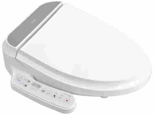 Asse a ribalta giapponese intelligente per toilette FLANY bianco